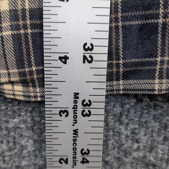 Ralph Lauren Men's Mcmeel Button-Down Shirt Blue Tan XL Long Sleeve Plaid - Picture 10 of 11